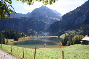 Lake near Gstaad, Switzerland