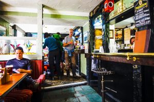 My Friend and Co-walker, Joel, on The Coast-to-Coast Walk in a Cozy Pub.